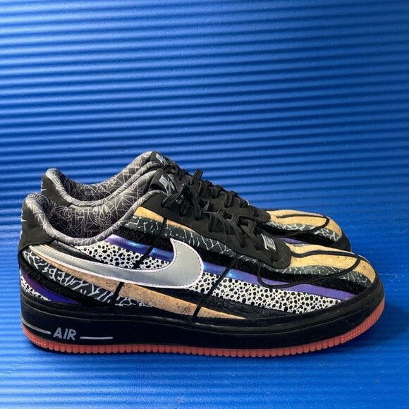 Size 13- Men’s Nike Air Force 1 Low NOLA Gumbo League Sneakers RARE 573974-003 - Picture 1 of 8